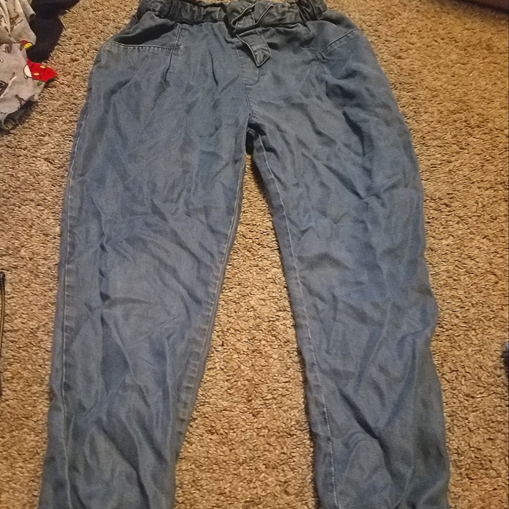 Blue Baggy Pants